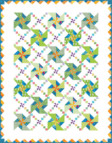 Pinwheels In The Garden